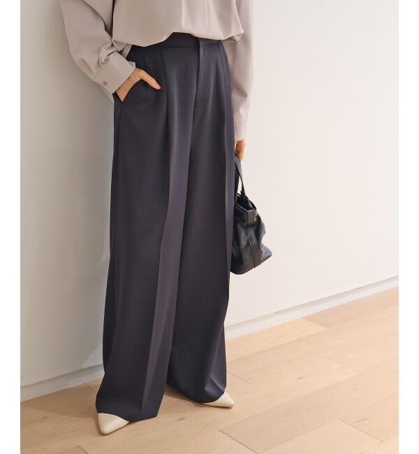  「フルダルタックストレートパンツ」|その他|