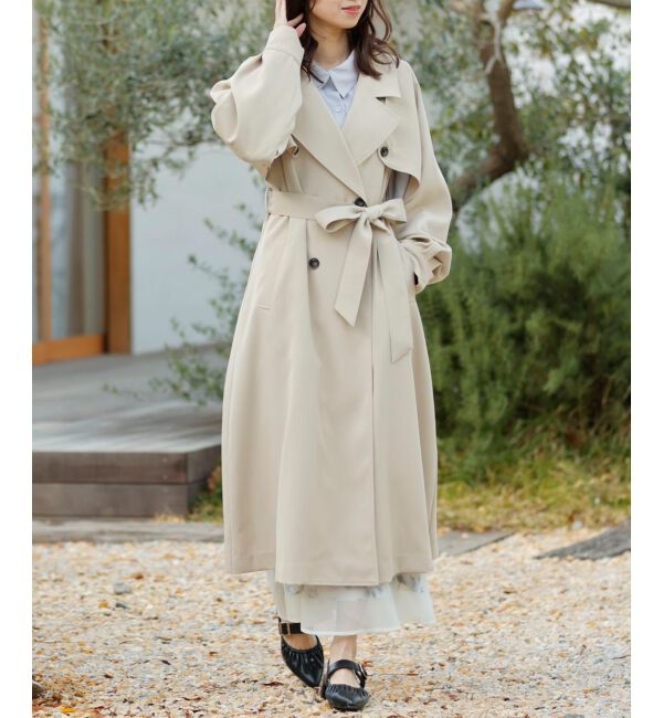 MAJESTICLEGON「マルチwayレイヤードトレンチコート」|トレンチコート|