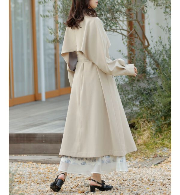 MAJESTICLEGON「マルチwayレイヤードトレンチコート」|トレンチコート|