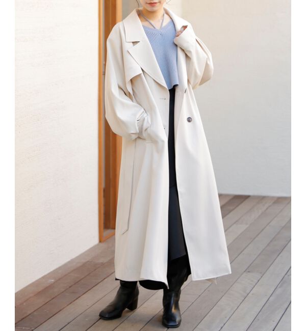 MAJESTICLEGON「マルチwayレイヤードトレンチコート」|トレンチコート|