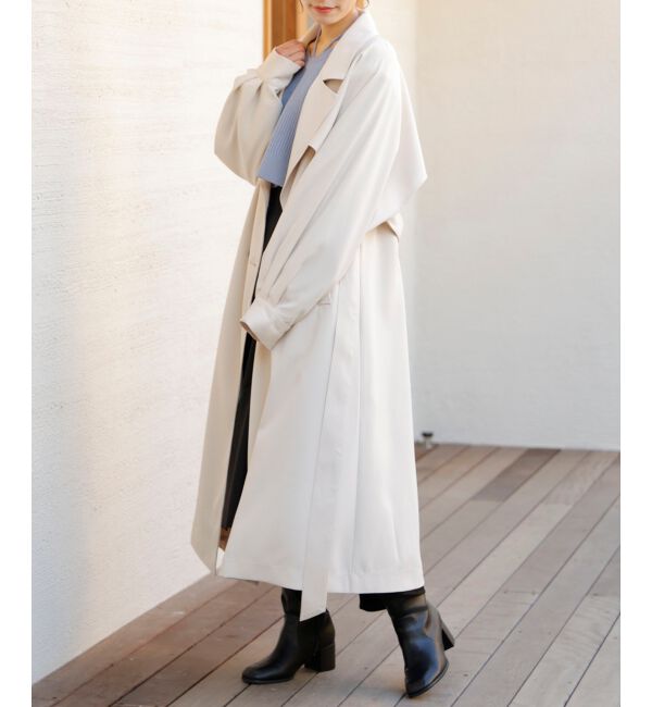 MAJESTICLEGON「マルチwayレイヤードトレンチコート」|トレンチコート|