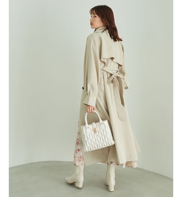 MAJESTICLEGON「マルチwayレイヤードトレンチコート」|トレンチコート|