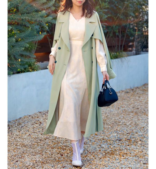 MAJESTICLEGON「マルチwayレイヤードトレンチコート」|トレンチコート|