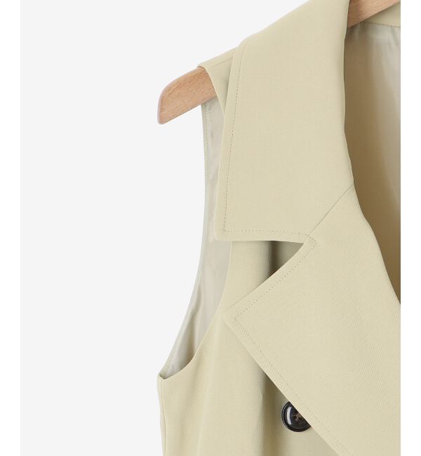 MAJESTICLEGON「マルチwayレイヤードトレンチコート」|トレンチコート|