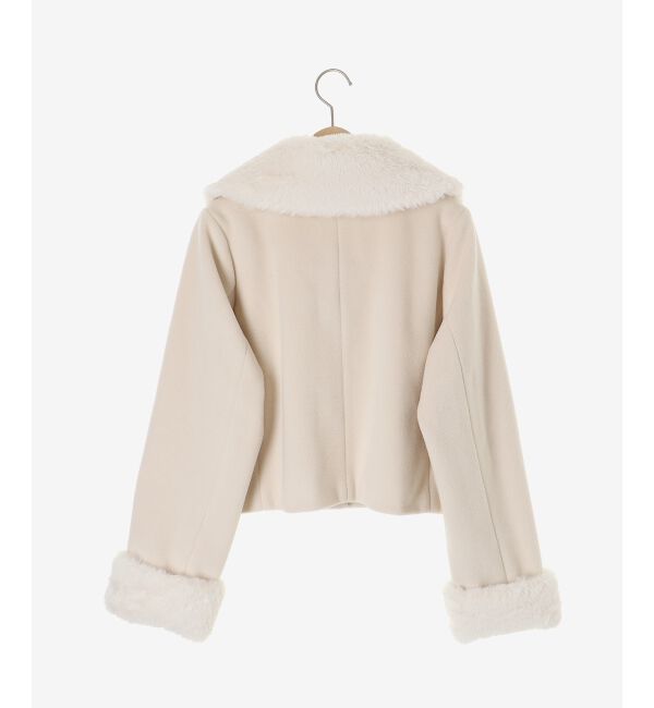  「マルチWAYファー&times;ビジューコート」|その他|