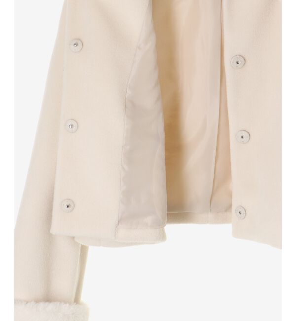  「マルチWAYファー&times;ビジューコート」|その他|