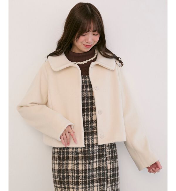  「マルチWAYファー&times;ビジューコート」|その他|