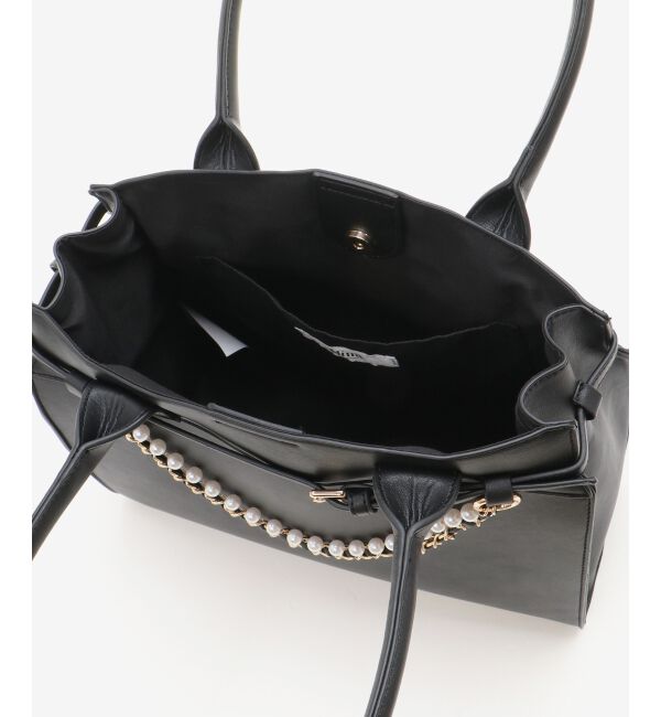  「パールチェーン2WAYトートバッグ」|トートバッグ|