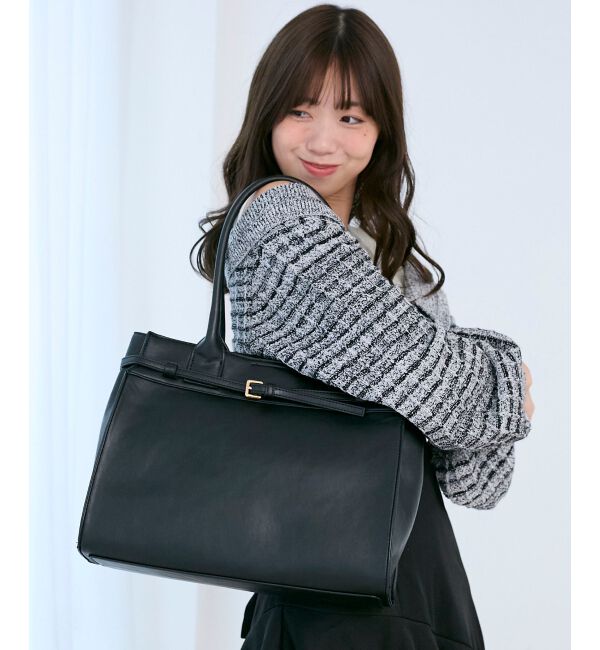  「パールチェーン2WAYトートバッグ」|トートバッグ|