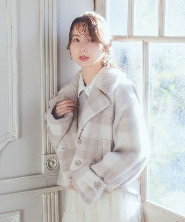 earth music&ecology「【WEB限定】シャギーショートコート」|その他|