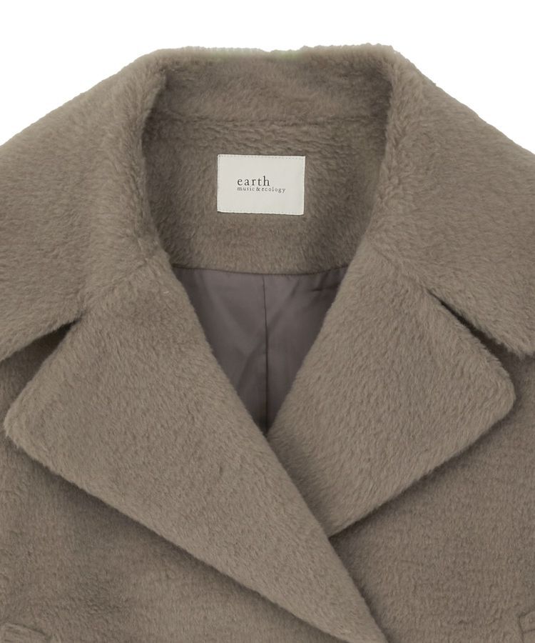 earth music&ecology「【WEB限定】シャギーショートコート」|その他|