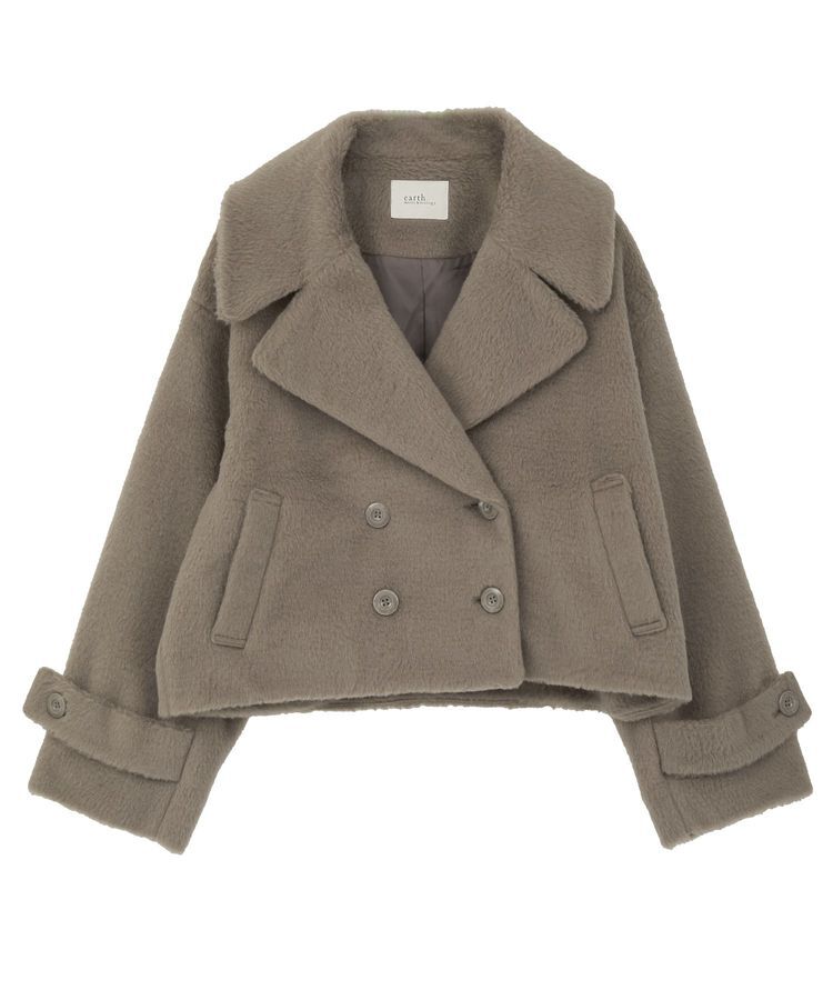 earth music&ecology「【WEB限定】シャギーショートコート」|その他|