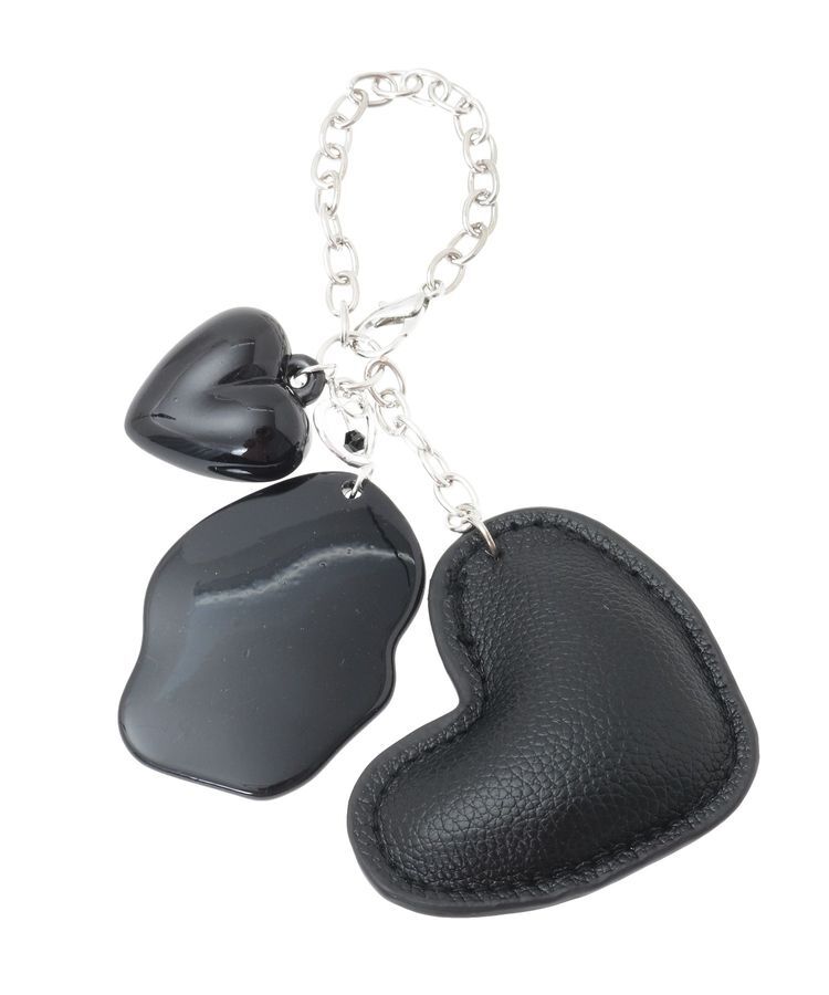 earth music&ecology「ハートモチーフミラー付きチャーム」|その他|