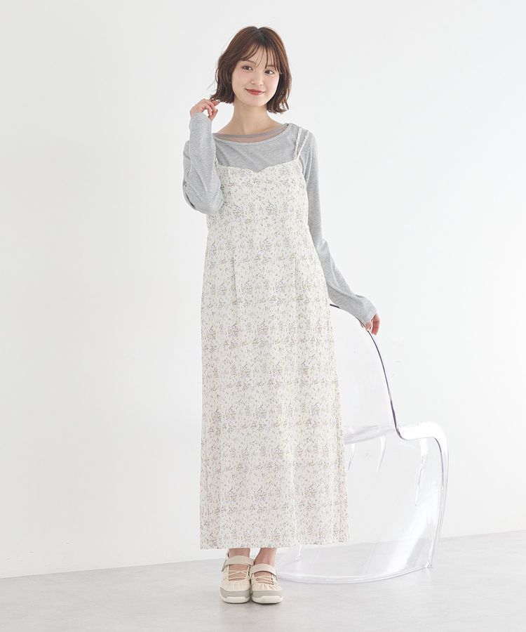 earth music&ecology「レイヤード風テレコプルオーバー」|Tシャツ・カットソー|