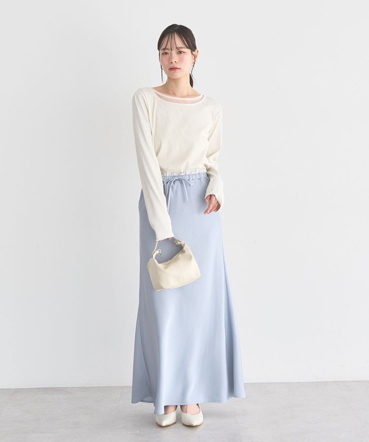 earth music&ecology「レイヤード風テレコプルオーバー」|Tシャツ・カットソー|