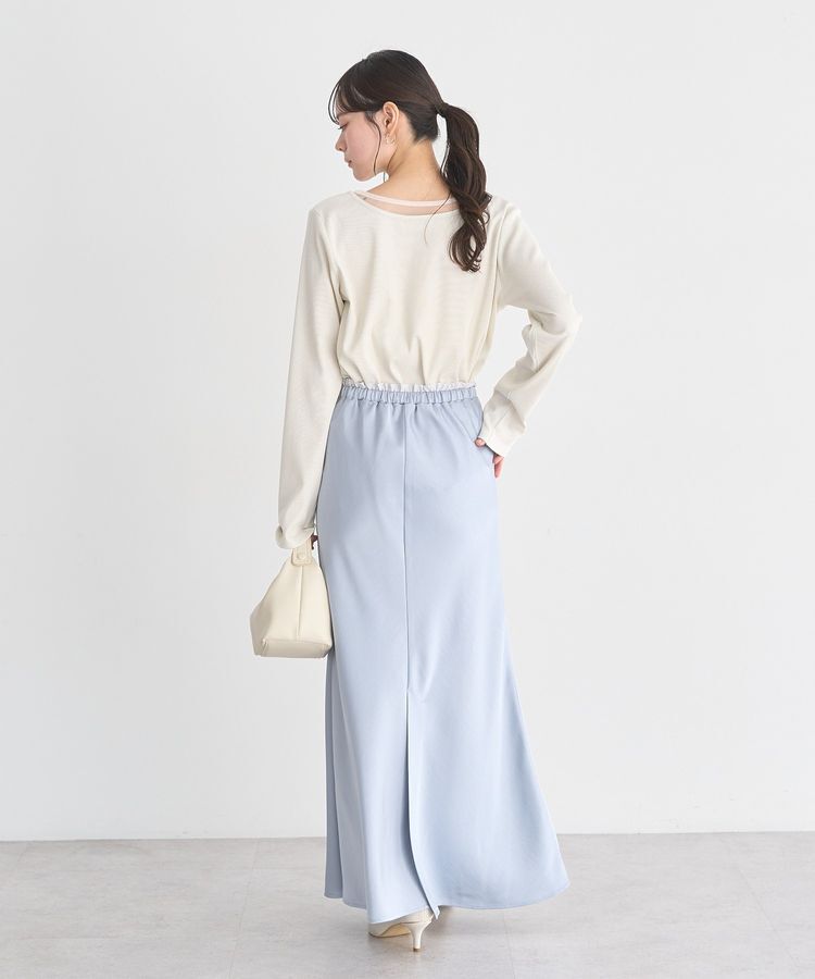 earth music&ecology「レイヤード風テレコプルオーバー」|Tシャツ・カットソー|