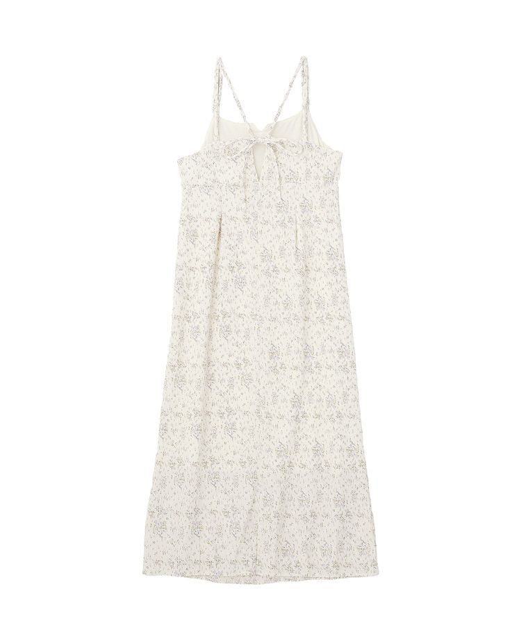 earth music&ecology「フラワーバッククロスキャミワンピース」|ワンピース|