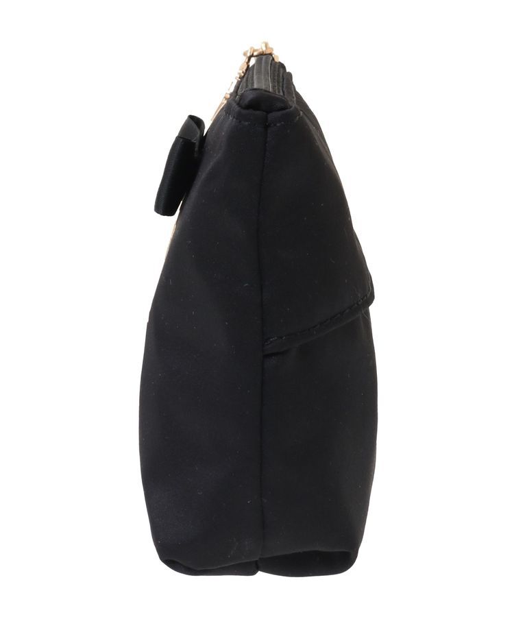 Maison de FLEUR「サテンリボンティッシュケース」|ポーチ|