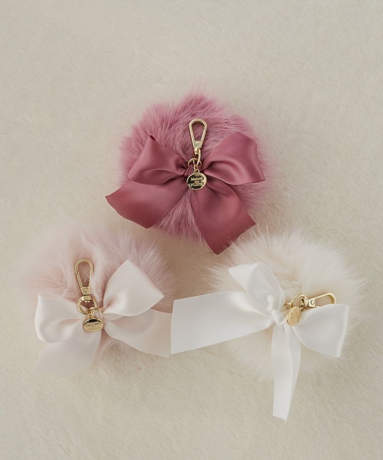 Maison de FLEUR「フェイクファーポンポンチャーム」|その他|