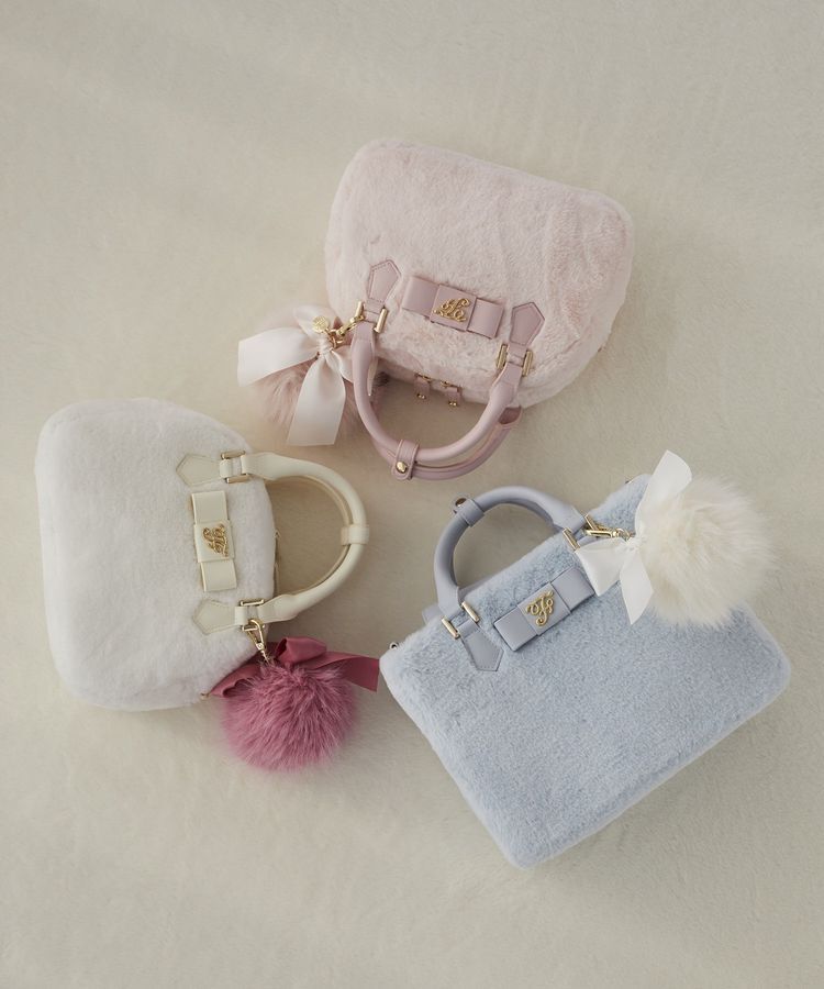 Maison de FLEUR「フェイクファーポンポンチャーム」|その他|