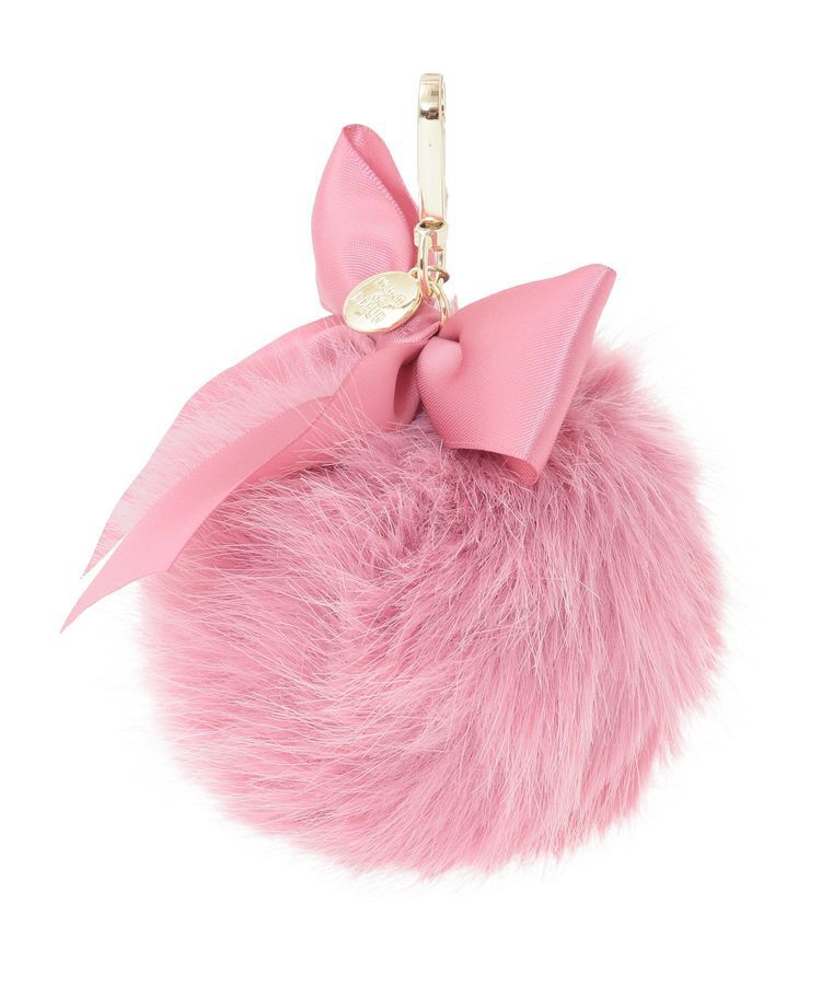 Maison de FLEUR「フェイクファーポンポンチャーム」|その他|
