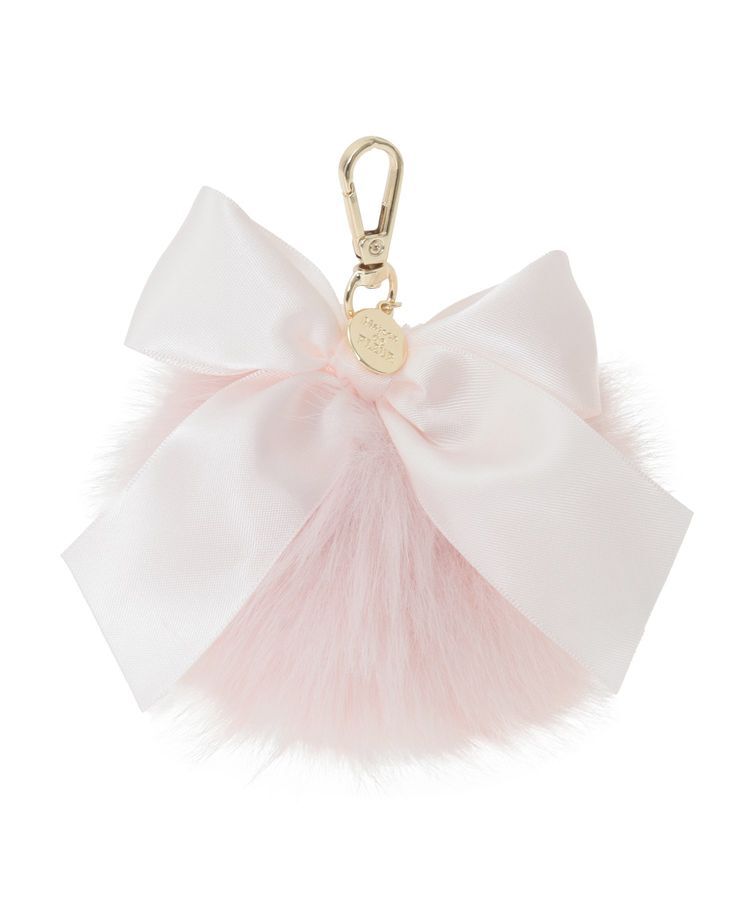Maison de FLEUR「フェイクファーポンポンチャーム」|その他|