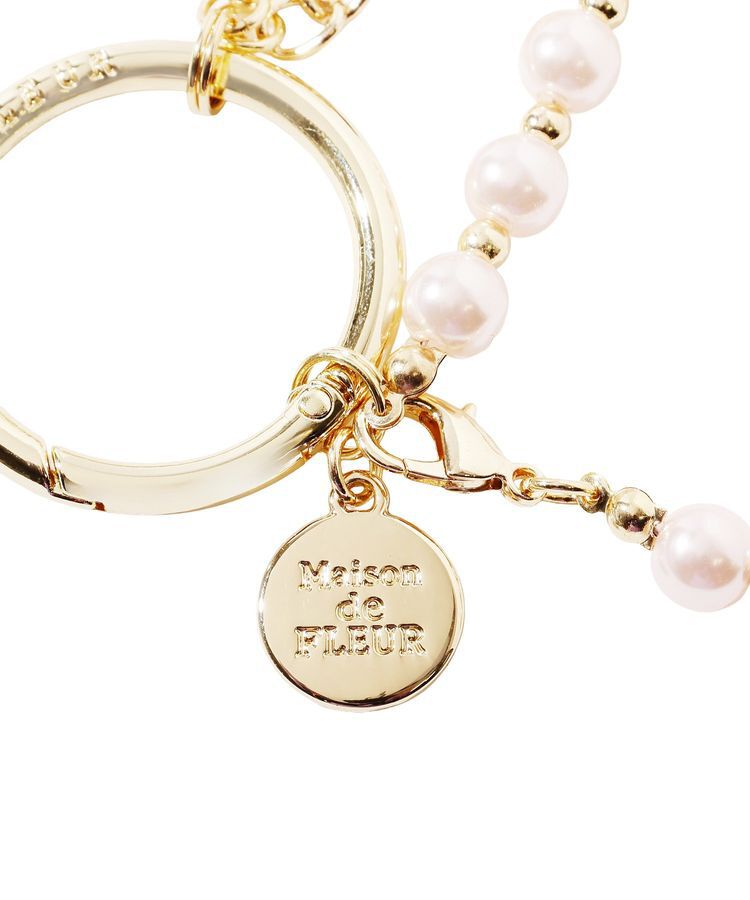 Maison de FLEUR「キーリボンパール2Wayチャーム」|その他|