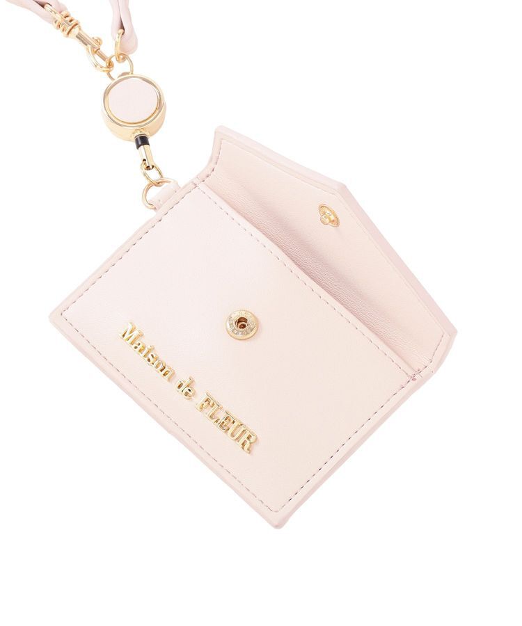 Maison de FLEUR「リール付きビジューカードポケットパスケース」|その他|