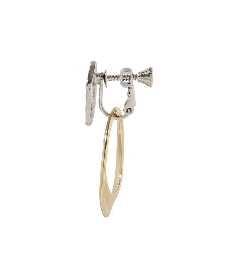 Green Parks「2WAYニュアンスフープイヤリング」|イヤリング|