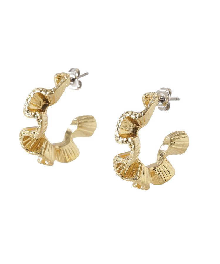 Green Parks「ラッフルフープピアス」|ピアス|