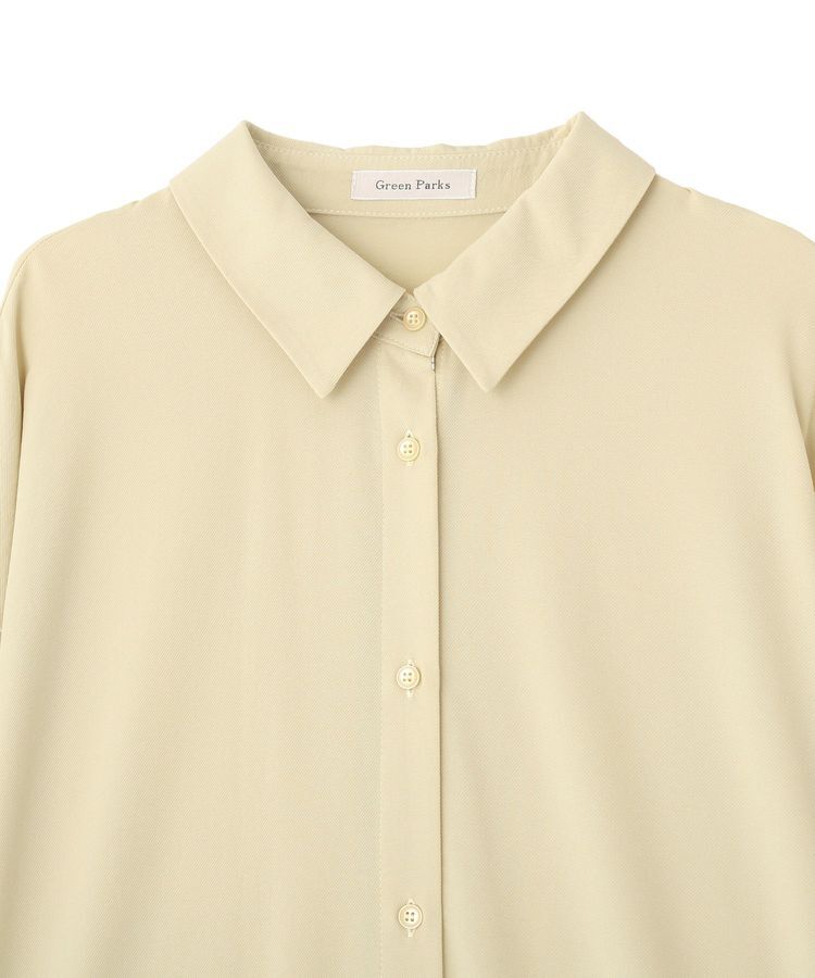 Green Parks「SET2点フリルビスチェ＋シャツワンピース」|ワンピース|