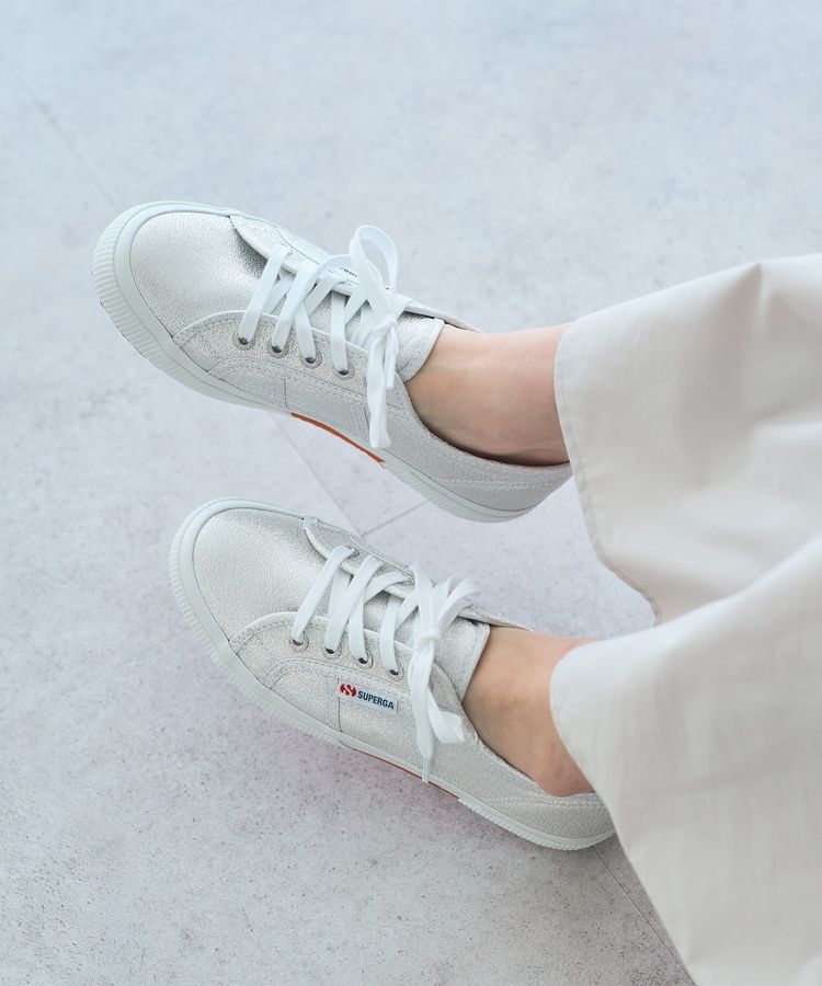 YECCA VECCA「【SUPERGA】2750-LAMEWスニーカー」|スニーカー|Silver
