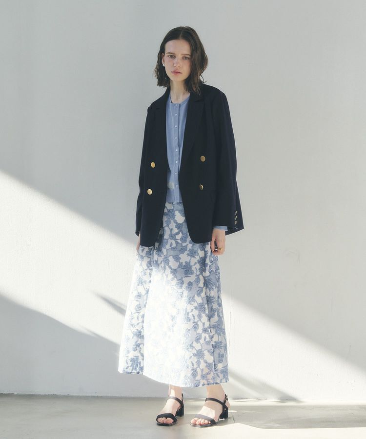 YECCA VECCA「金釦テーラードジャケット」|テーラードジャケット|