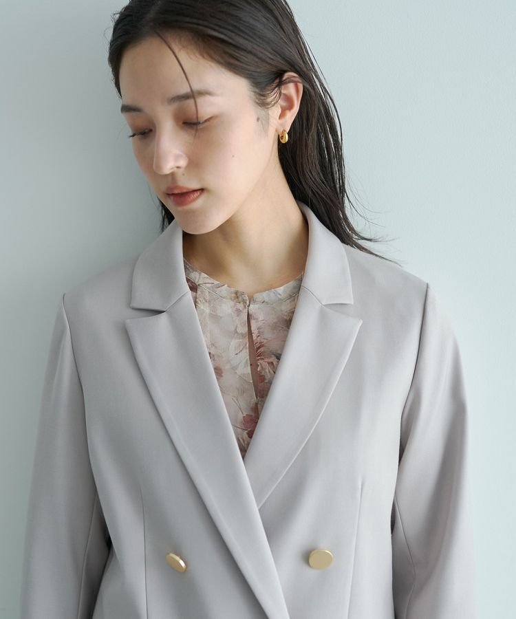 YECCA VECCA「金釦テーラードジャケット」|テーラードジャケット|