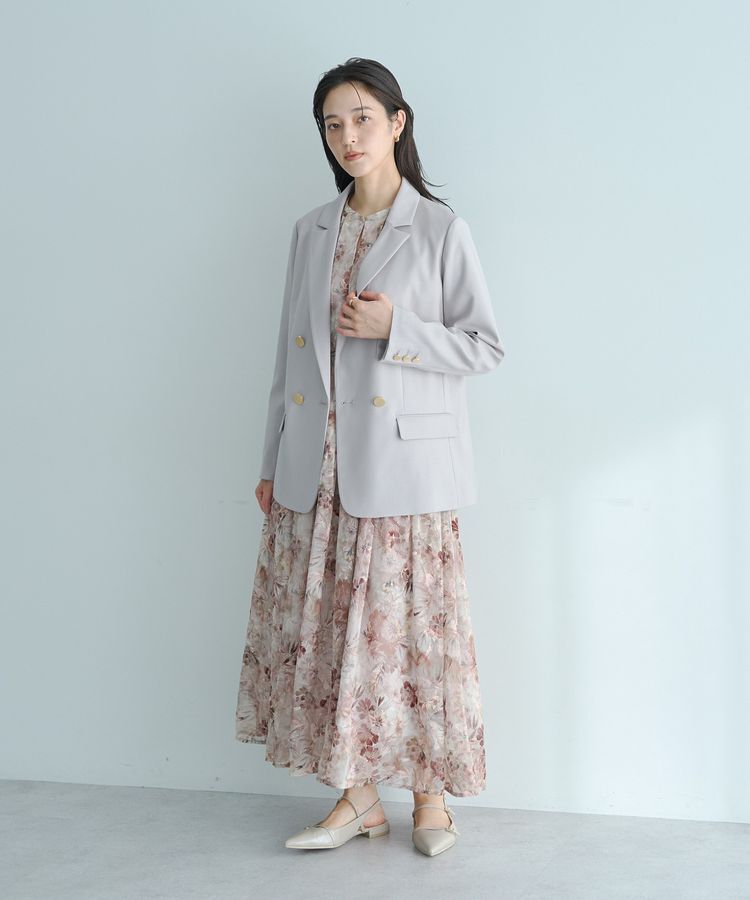 YECCA VECCA「金釦テーラードジャケット」|テーラードジャケット|