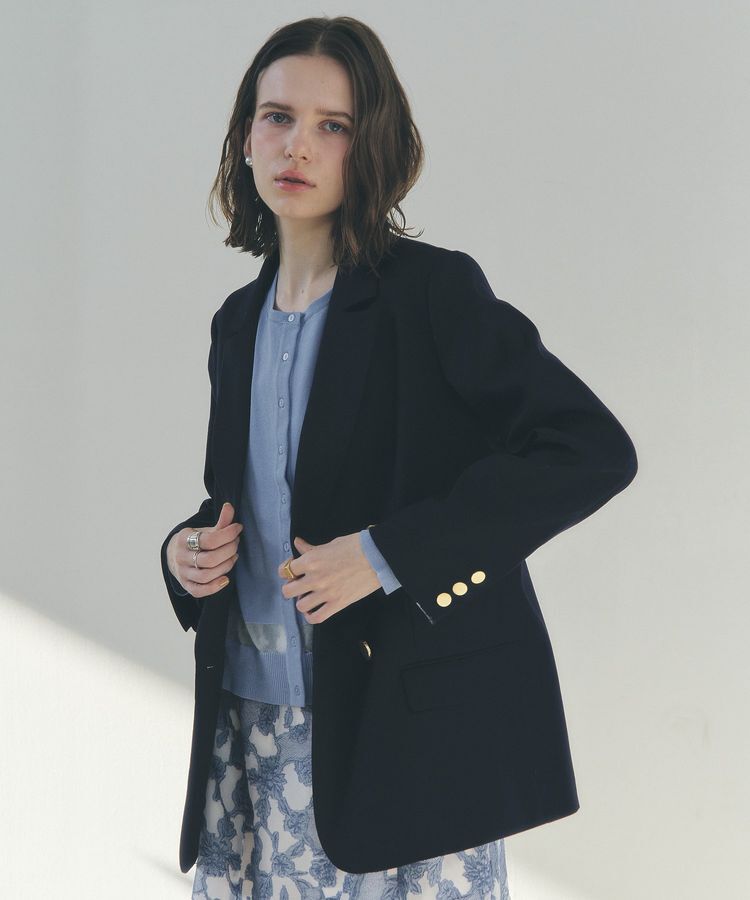 YECCA VECCA「金釦テーラードジャケット」|テーラードジャケット|