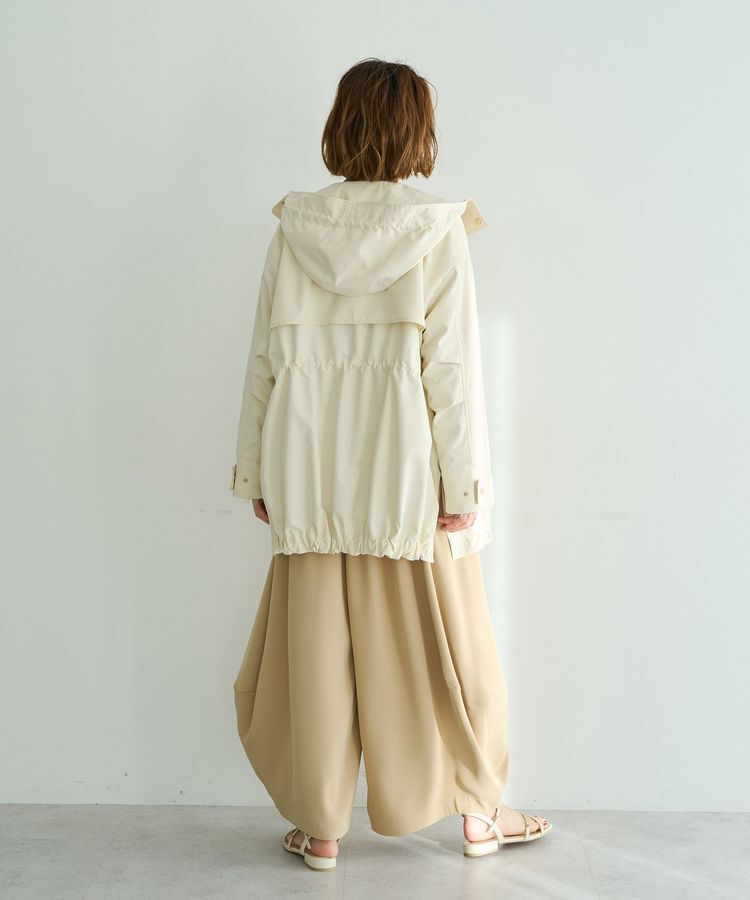 YECCA VECCA「【撥水/花粉ガード】ミドル丈マウンテンパーカー」|ブルゾン・スタジャン|