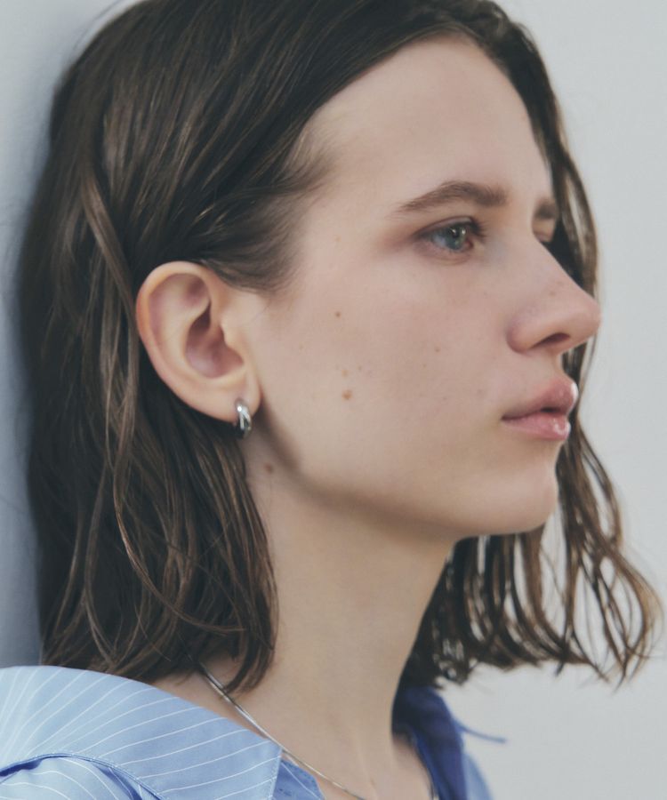 YECCA VECCA「ステンレスワンタッチピアス」|ピアス|