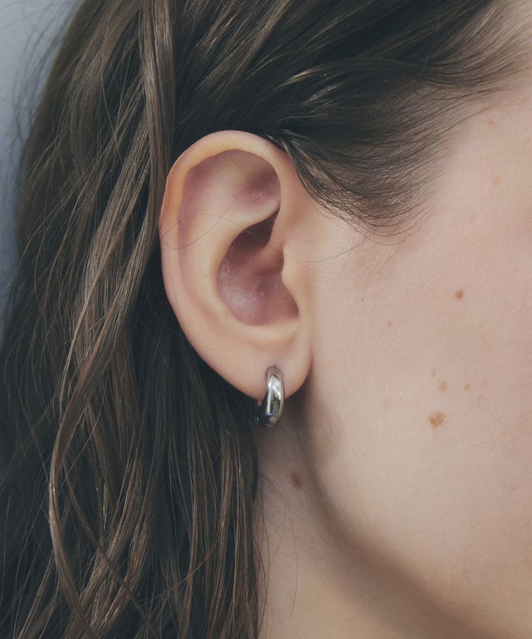 YECCA VECCA「ステンレスワンタッチピアス」|ピアス|