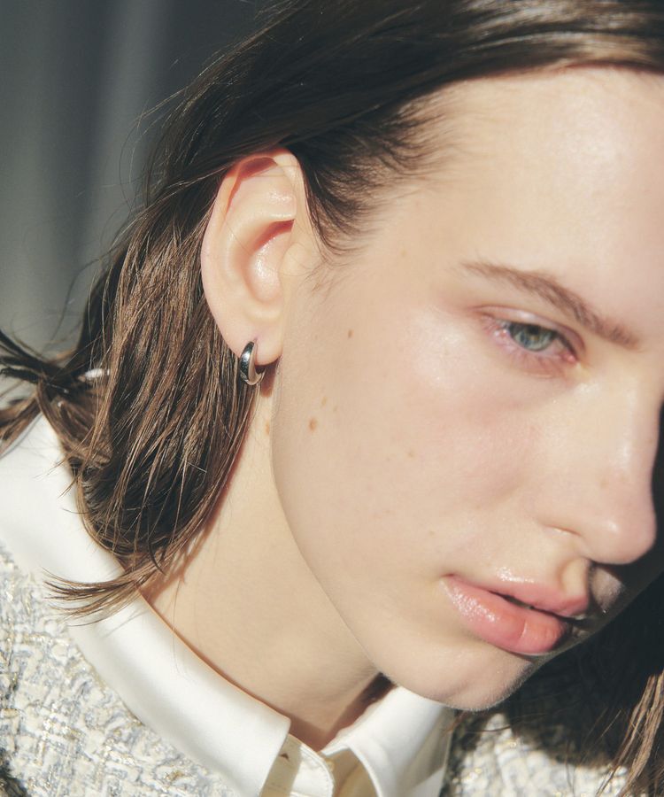 YECCA VECCA「ステンレスワンタッチピアス」|ピアス|