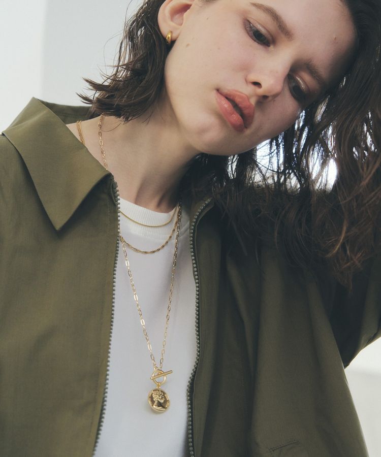 YECCA VECCA「ステンレスワンタッチピアス」|ピアス|