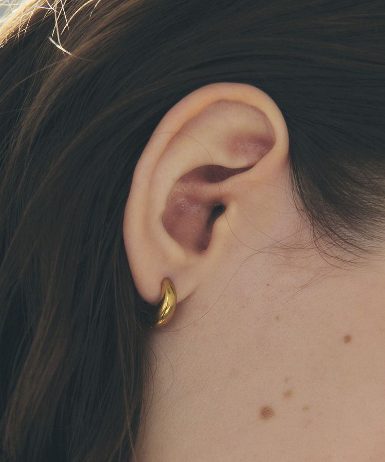 YECCA VECCA「ステンレスワンタッチピアス」|ピアス|Gold