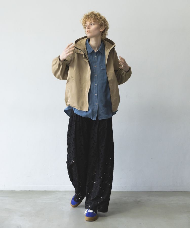 GARAGE OF GOOD CLOTHING「ボリューム袖マウンテンパーカー」|ブルゾン・スタジャン|