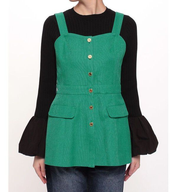 LOULOU WILLOUGHBY「【LOULOU WILLOUGHBY】ブライトリネンビスチェ」|その他|