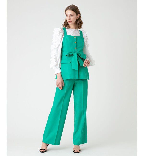 LOULOU WILLOUGHBY「【LOULOU WILLOUGHBY】ブライトリネンビスチェ」|その他|