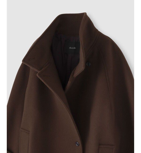 allureville「ダブルビーバースタンドコート」|ダッフルコート|