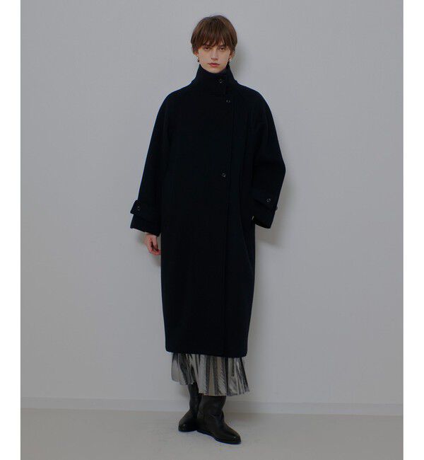 allureville「ダブルビーバースタンドコート」|ダッフルコート|