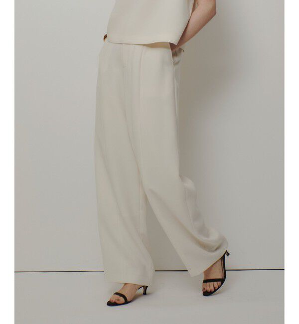 allureville「トリッカーダブルクロスバルーンパンツ」|チノ|