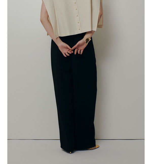 allureville「トリッカーダブルクロスバルーンパンツ」|チノ|