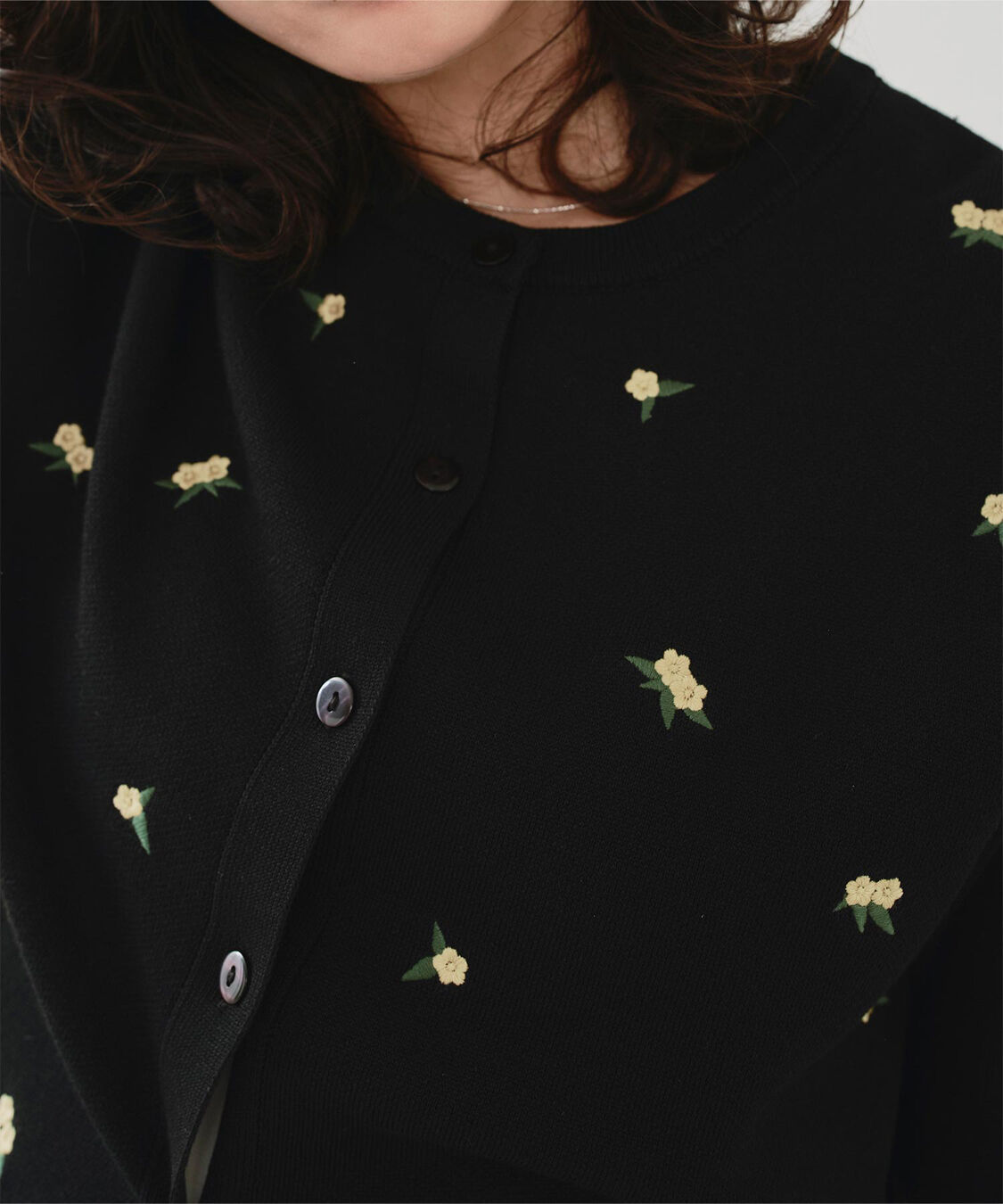 titivate「フラワー刺繍カーディガン」|カーディガン|